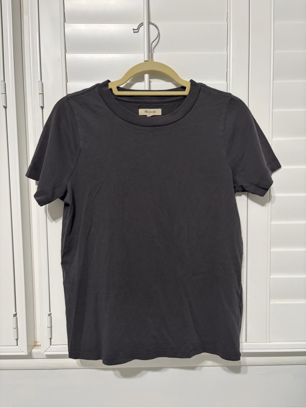 Madewell Gray Short Sleeve T-shirt small